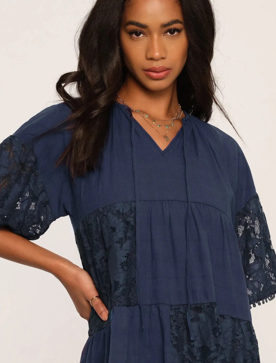 The Morocco Dress by Heartloom - Indigo