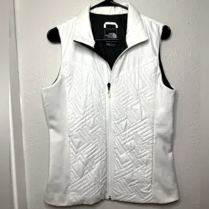 The North Face Women's White Quilted Vest