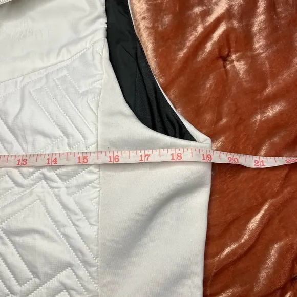 The North Face Women's White Quilted Vest