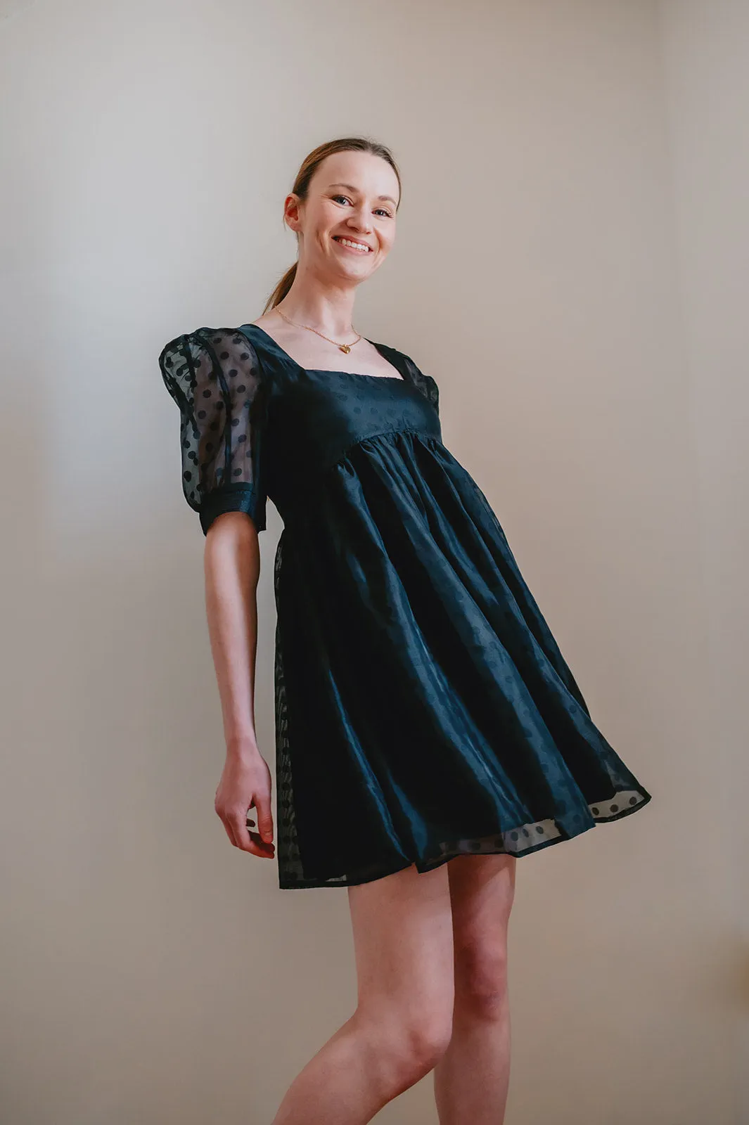 The Sofia Mini Dress - Black