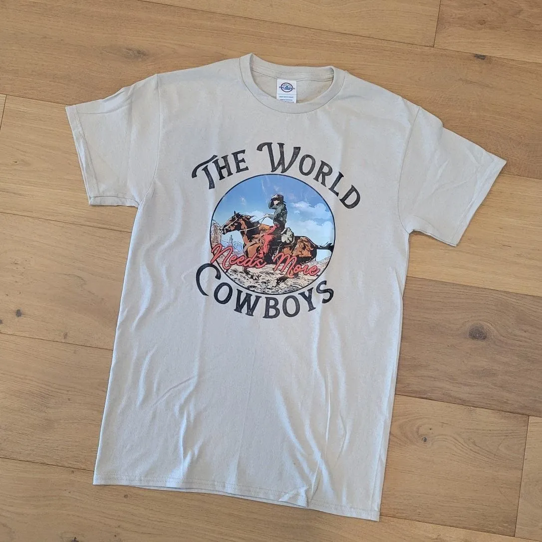 The World Needs More Cowboys Tee
