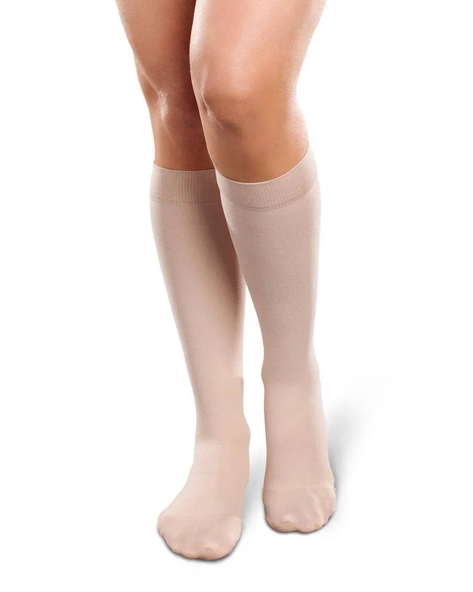 Therafirm Ease Opaque Women's Closed Toe Knee High 20-30 mmHg
