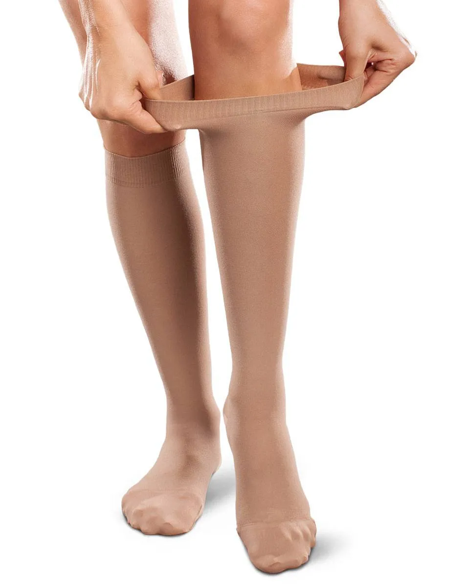 Therafirm Ease Opaque Women's Closed Toe Knee High 20-30 mmHg
