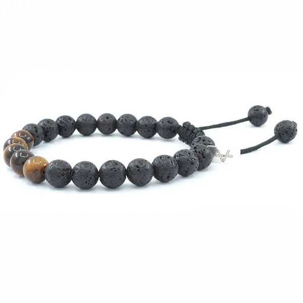 Tiger's Eye & Lava