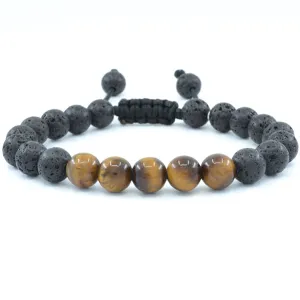 Tiger's Eye & Lava