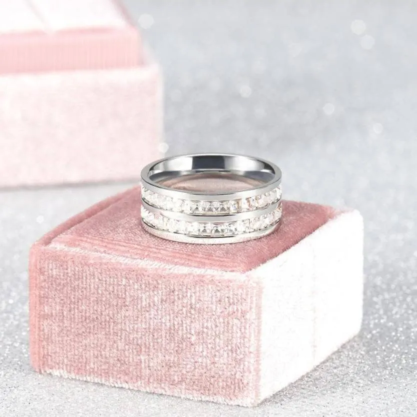 Titanium Cocktail Diamond Wedding Band