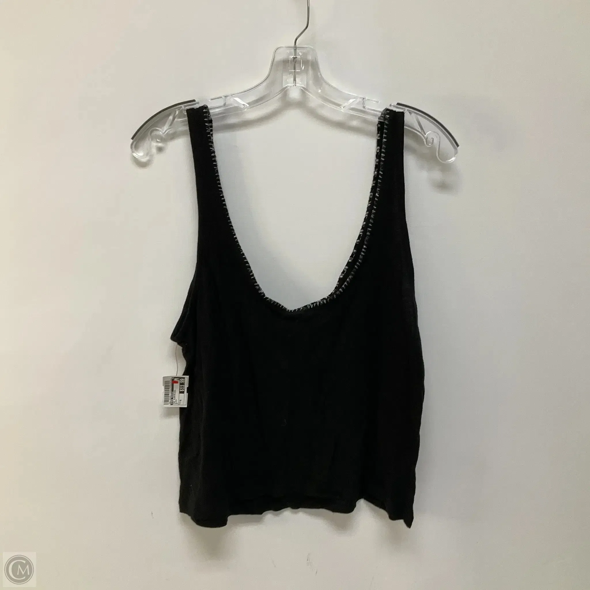 Top Sleeveless By Free People In Black, Size: M
