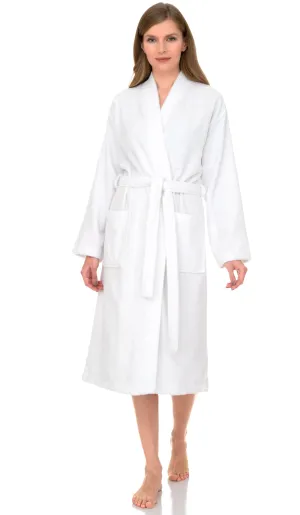 TowelSelections Womens Robe, Cotton Terry Cloth Robes for Women, Soft Kimono Bathrobe for Women XS-2X