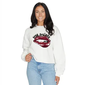 Troy University Lips Crewneck