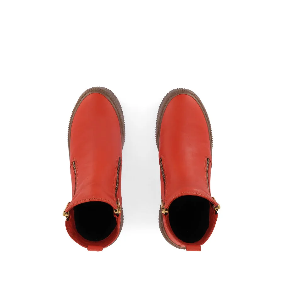 TUSCAN - BURNT ORANGE LEATHER