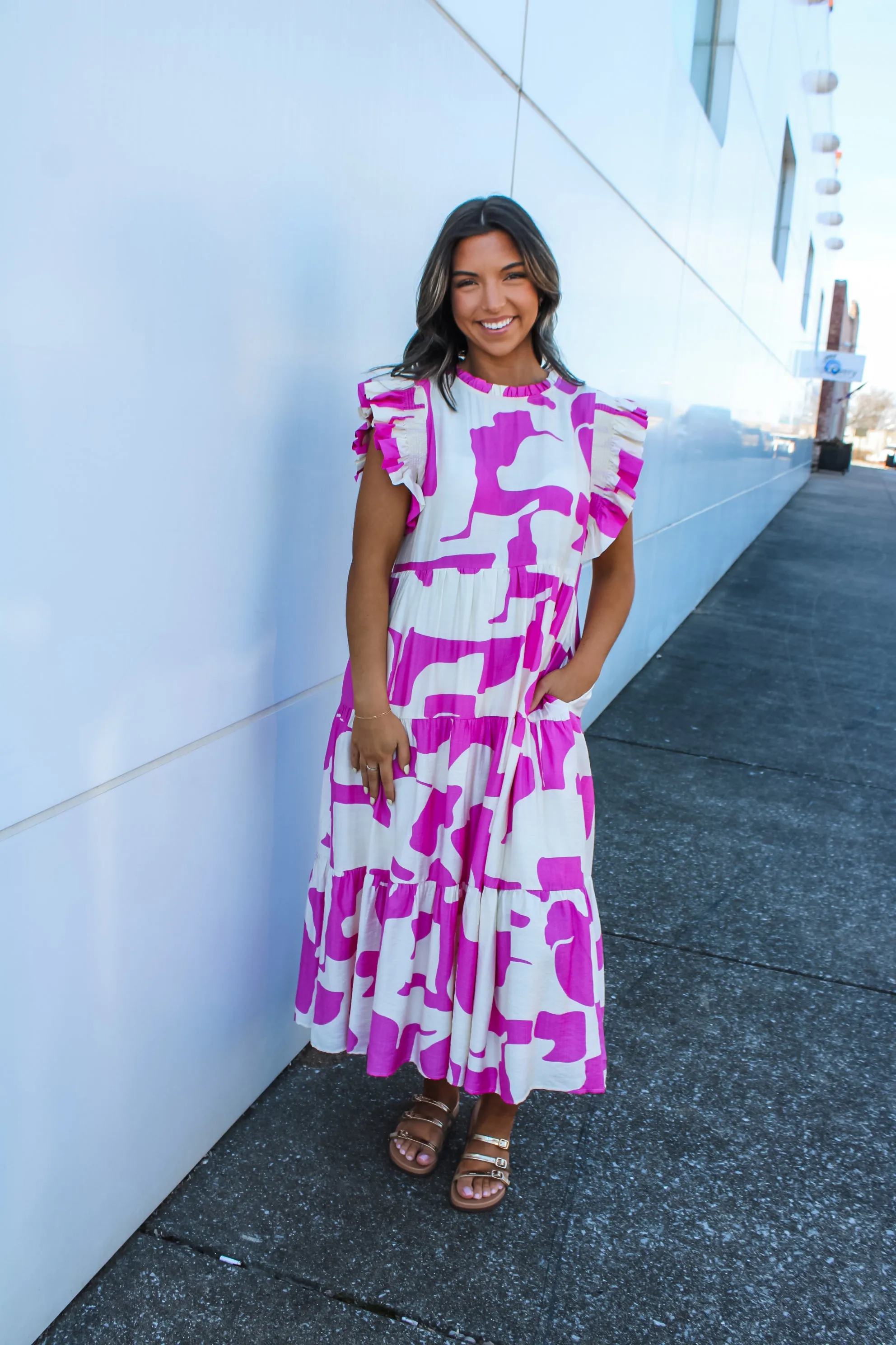 Twirl Me Around Midi • Purple