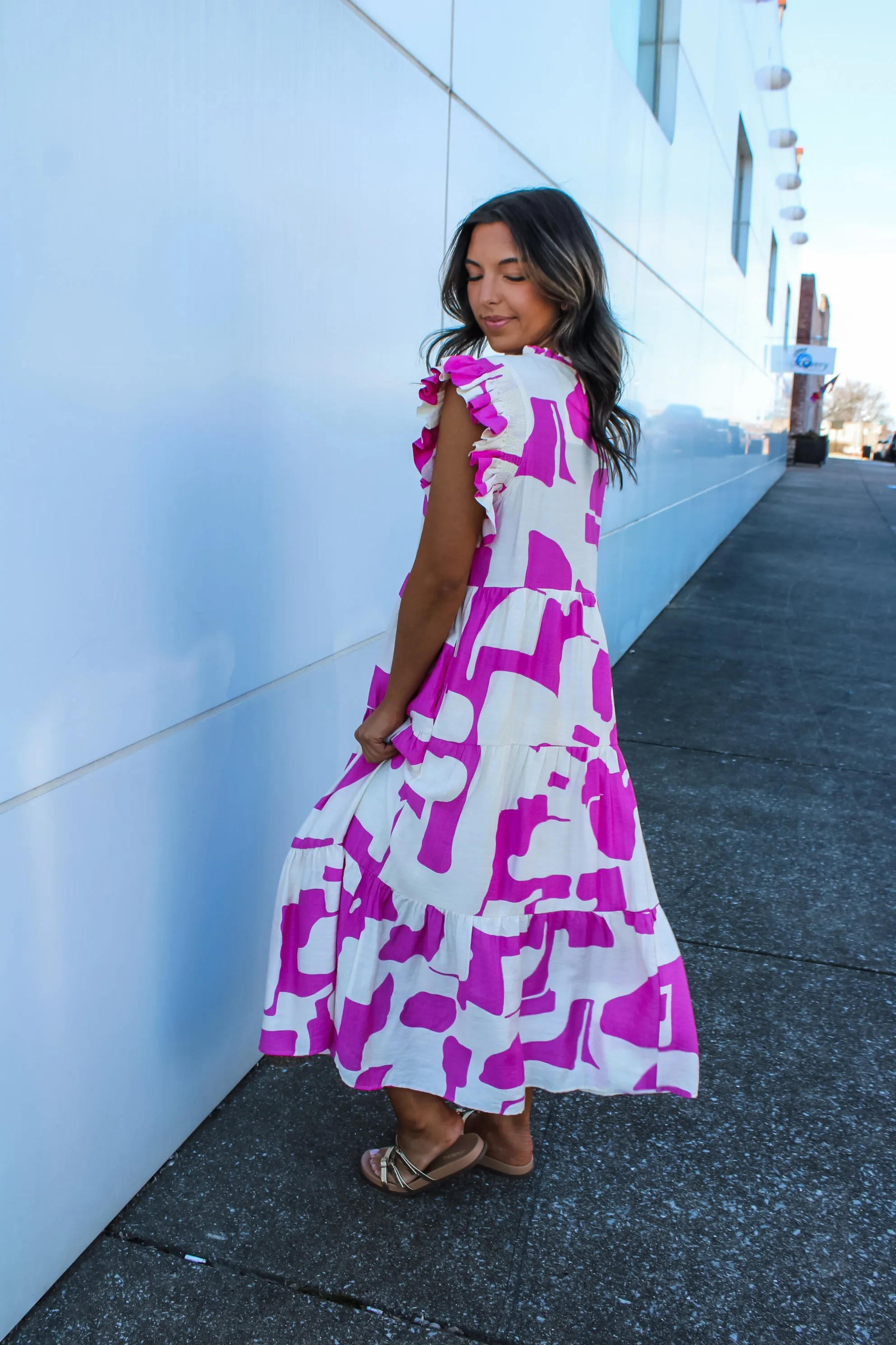 Twirl Me Around Midi • Purple