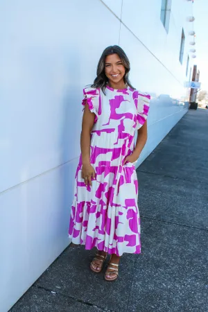 Twirl Me Around Midi • Purple
