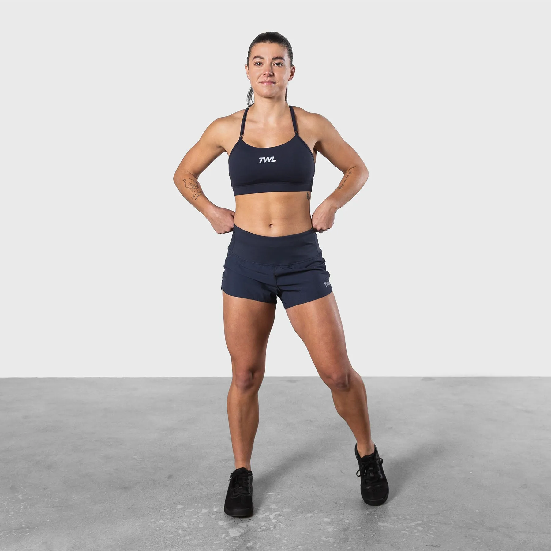 TWL - WOMEN'S MOTION SHORTS - MIDNIGHT NAVY
