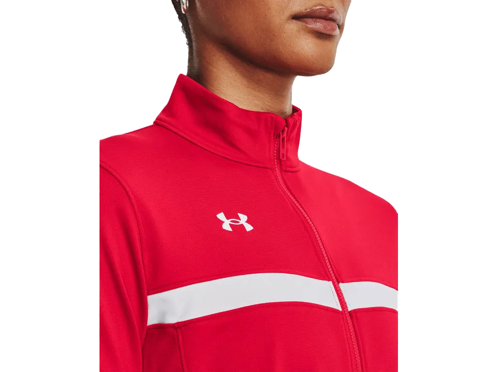UA Women's Team Knit Warm-Up FZ