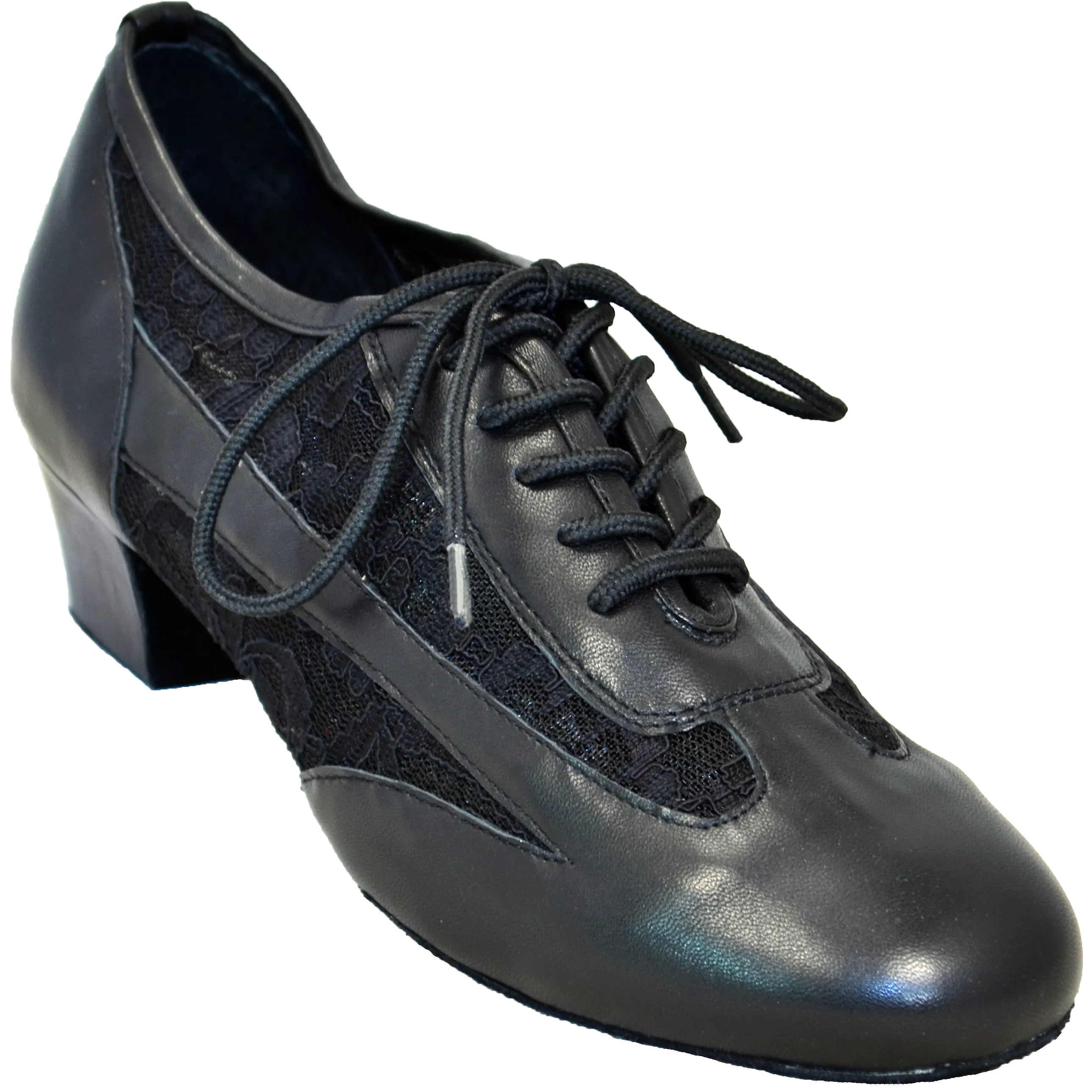 Ultimate Women's Depth - Black Leather Mesh