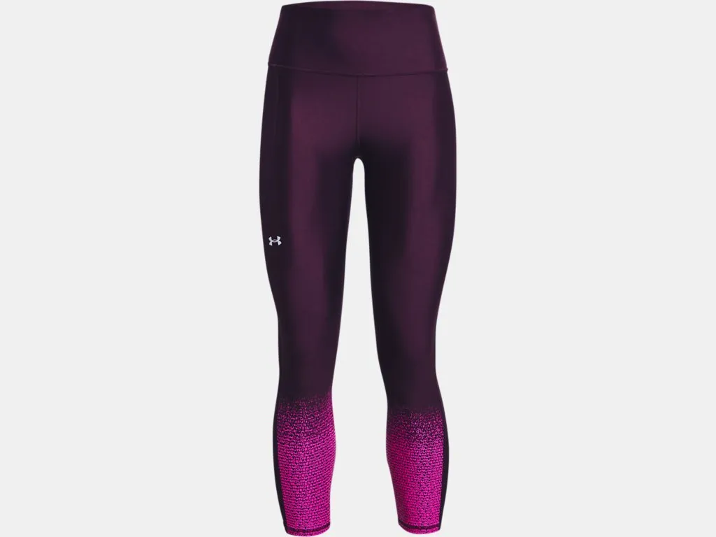 Under Armour Women's HeatGear® Armour No-Slip Waistband Gradient Ankle Leggings