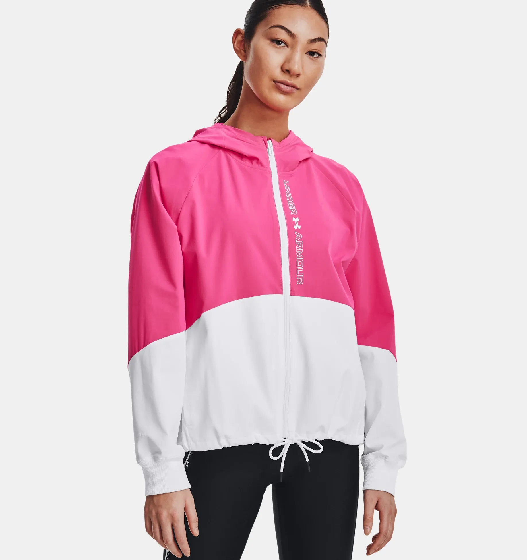 Under Armour Women's UA Woven Full-Zip Jacket