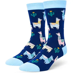 Unisex Funny Llama Socks, Llama Gifts for Women and Men, Llama Gifts Farm Animal Socks