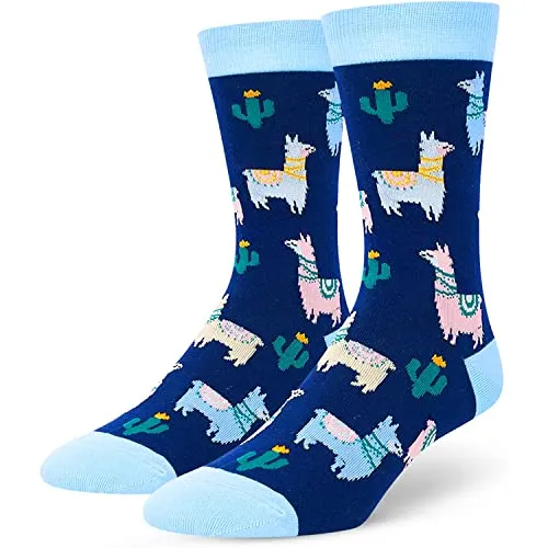 Unisex Funny Llama Socks, Llama Gifts for Women and Men, Llama Gifts Farm Animal Socks