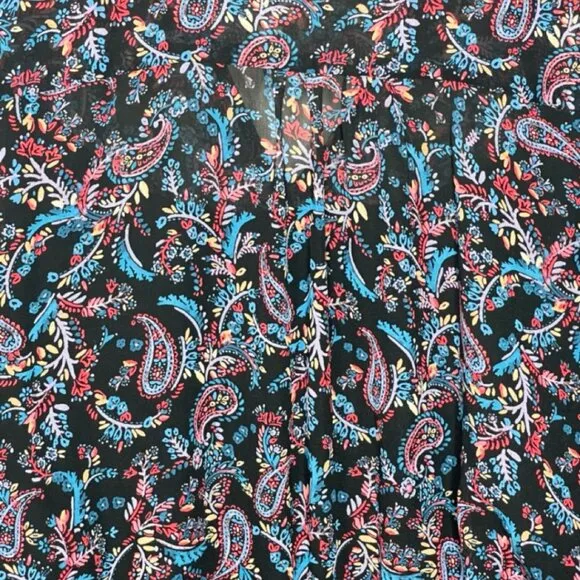 VANESSA VIRGINIA | Anthropologie Boho Paisley Daytripper Dress | Size XL