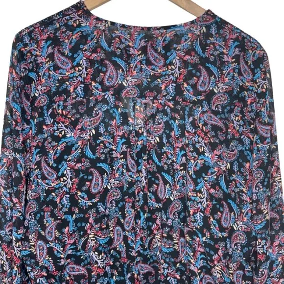 VANESSA VIRGINIA | Anthropologie Boho Paisley Daytripper Dress | Size XL