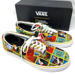 VANS National Geographic Collaboration Women's Era Red Nat Size 6.5 VN0A4U39WJZ