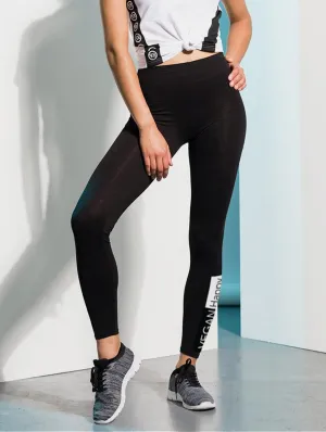 Vegan Women's Daytime Casual Leggings | Black