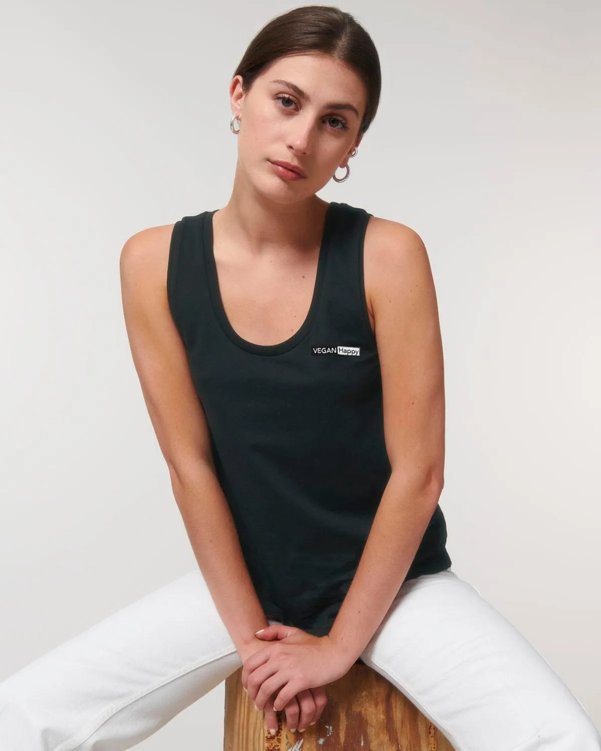 Vegan Women's Minter Vest Tee | Multiple Colours