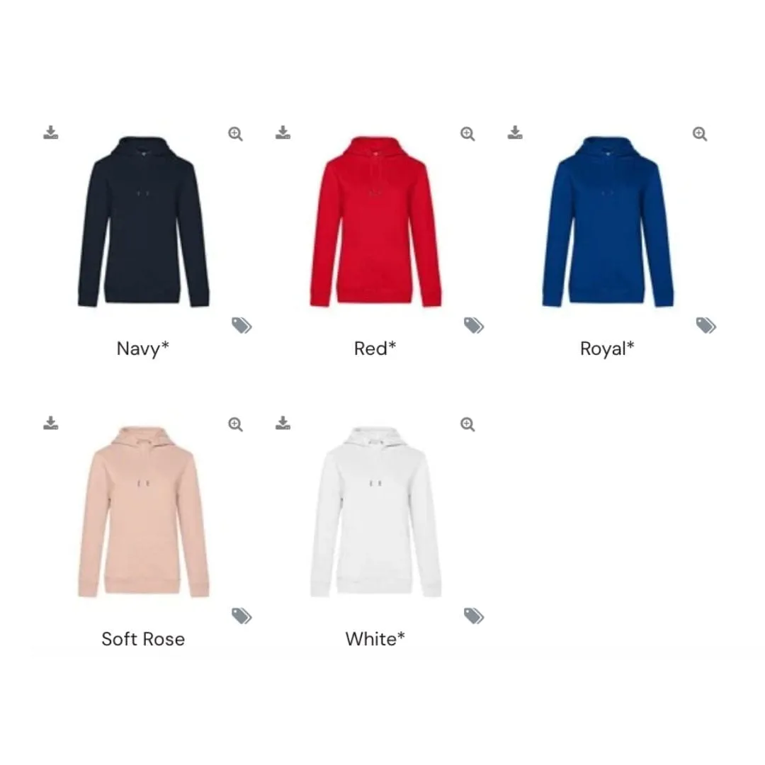 Vegan Women's Queen Hoodie | Multiple Colours