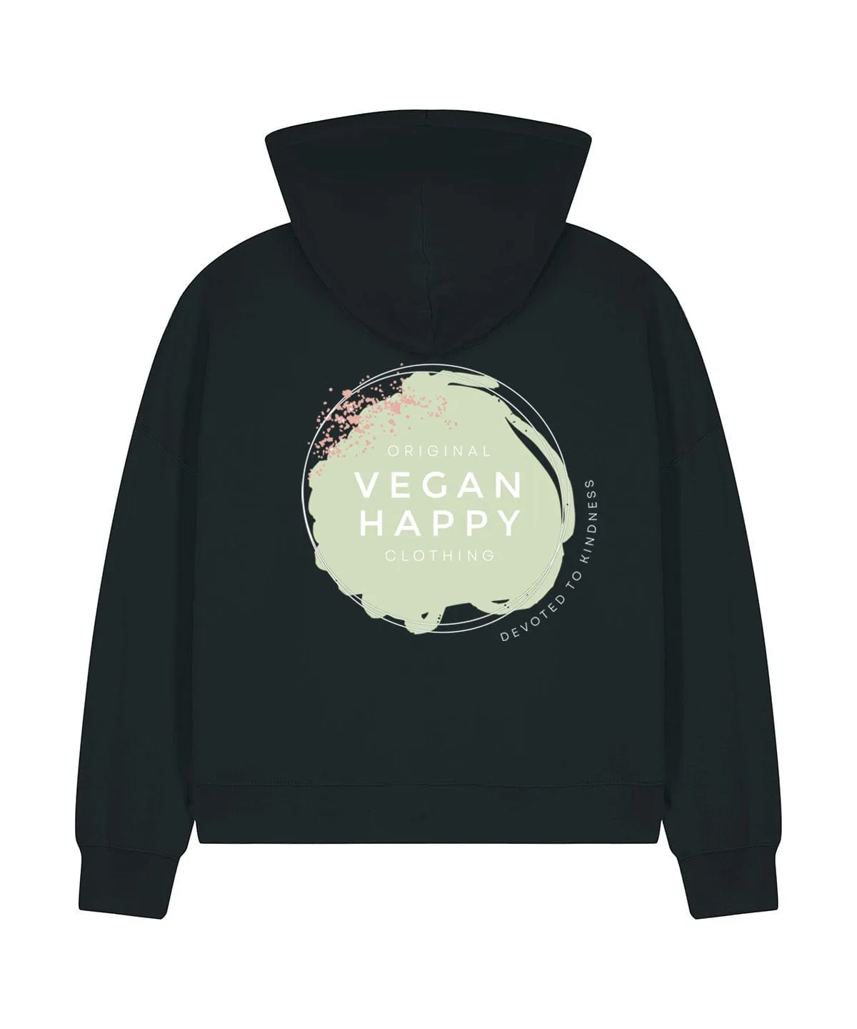 Vegan Women's Stella Ida New Original Vegan Happy Zipped Sweatshirt | Multiple Colours