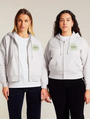 Vegan Women's Stella Ida New Original Vegan Happy Zipped Sweatshirt | Multiple Colours