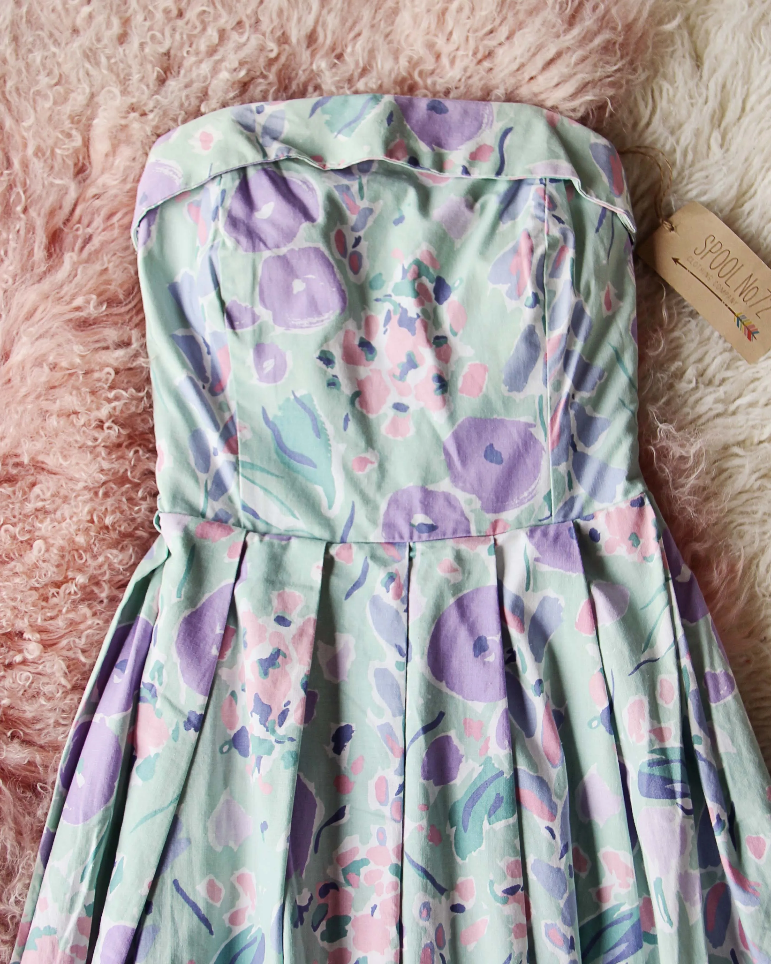 Vintage Floral Garden Dress