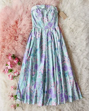Vintage Floral Garden Dress
