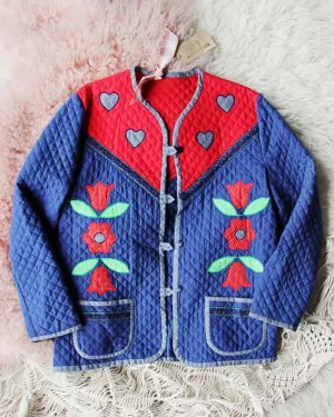 Vintage Heart Quilt Coat