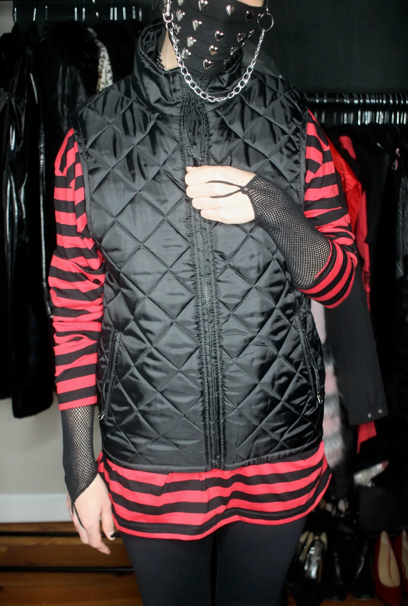 Vintage Puffer Vest - Small