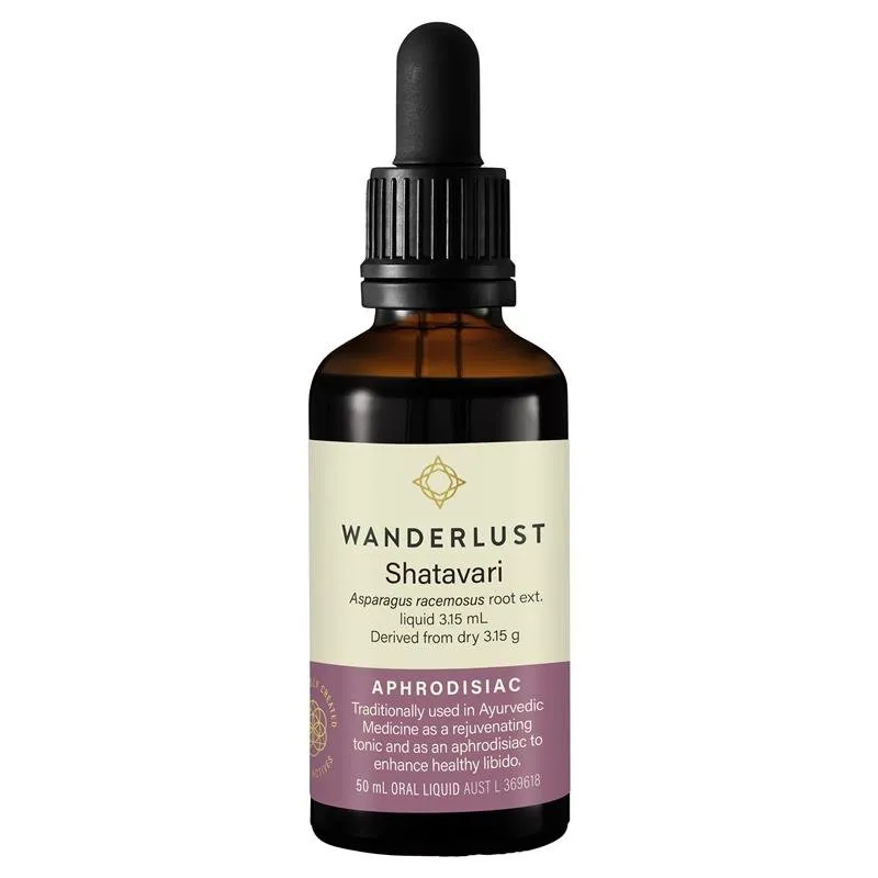 Wanderlust Shatavari Drops 50mL
