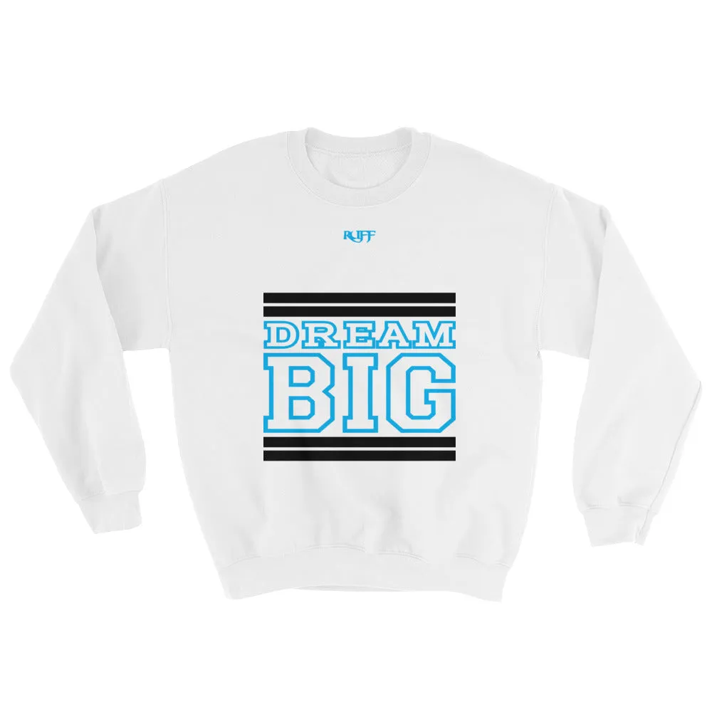 White Black and Carolina Blue Sweatshirt