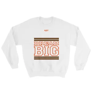 White Brown and Orange Sweatshirt