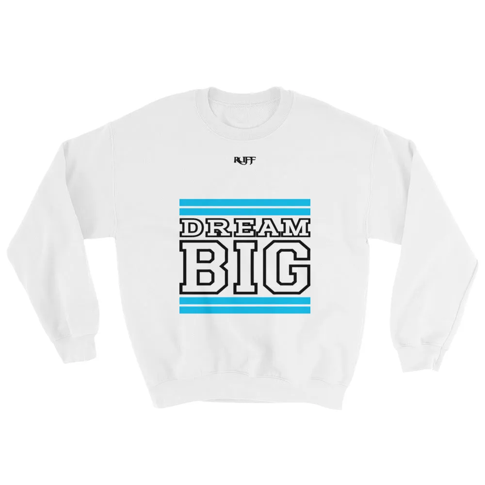 White Carolina Blue and Black Sweatshirt