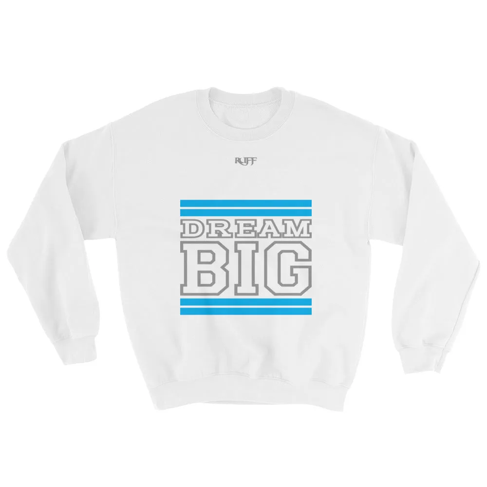 White Carolina Blue and Grey Sweatshirt