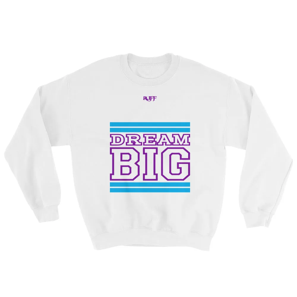 White Carolina Blue and Purple Sweatshirt