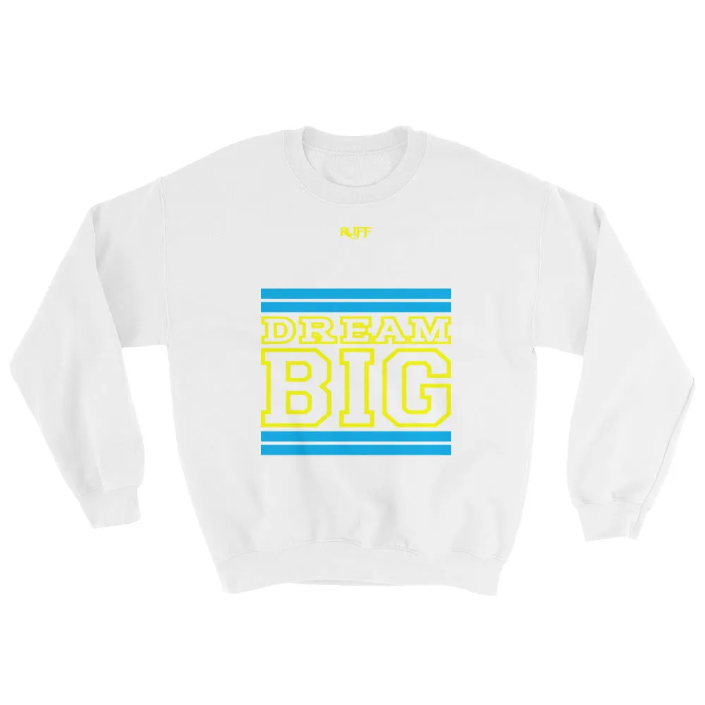 White Carolina Blue and Yellow Sweatshirt