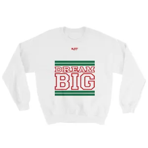 White Green and Red Sweatshirt