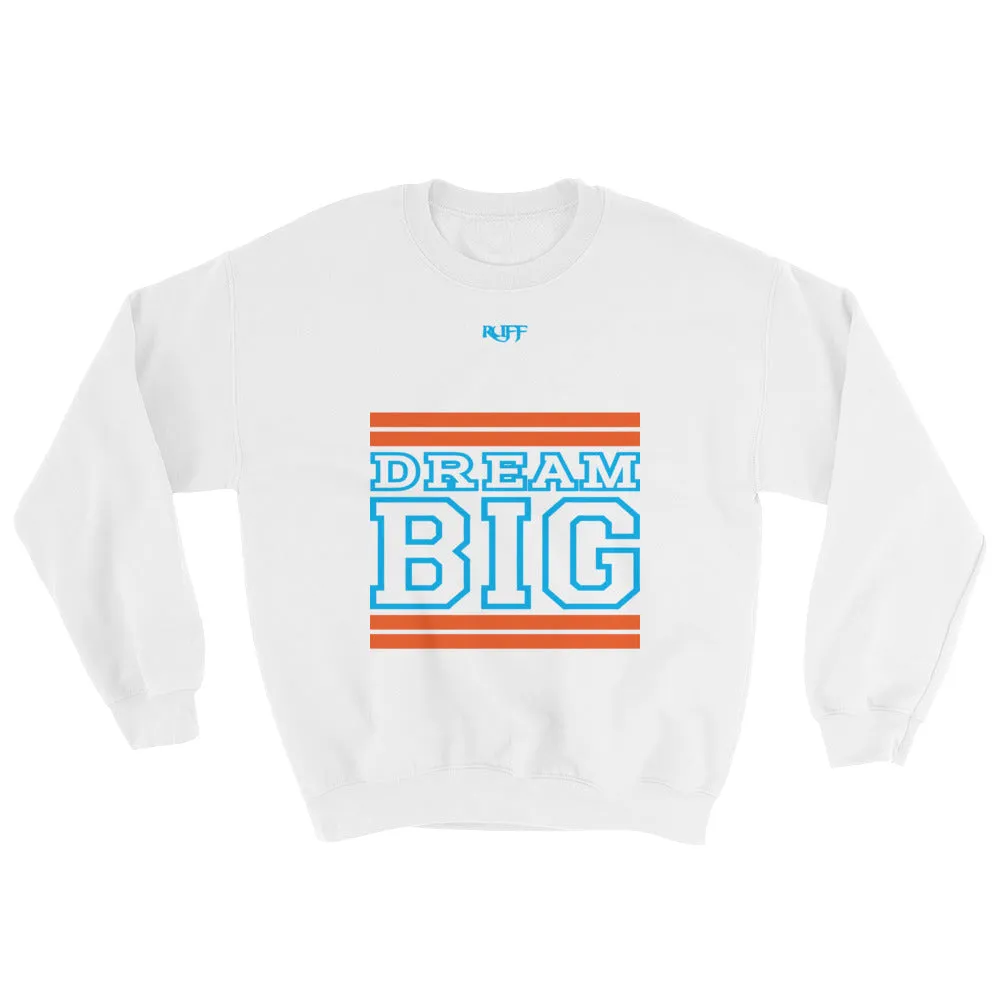 White Orange and Carolina Blue Sweatshirt