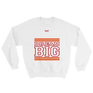 White Orange and Red Sweatshirt