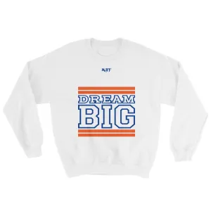 White Orange and Royal Blue Sweatshirt