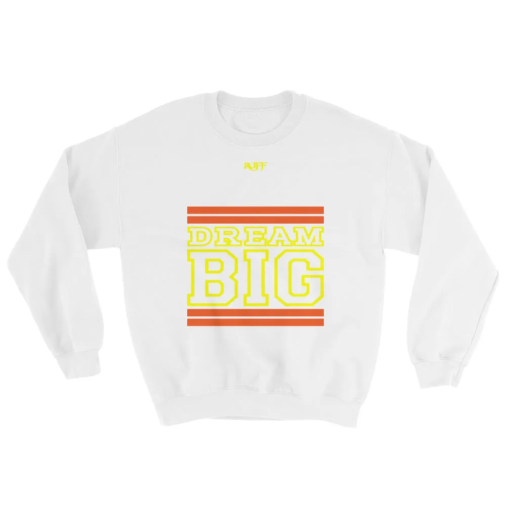 White Orange and Yellow Sweatshirt