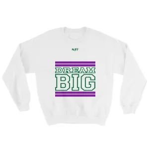 White Purple and Green Sweatshirt