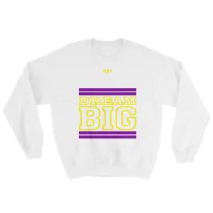 White Purple and Yellow Sweatshirt